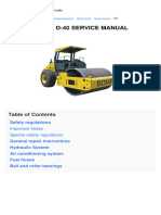 Bomag BW 211 D-40 Service Manual: Safety Regulations