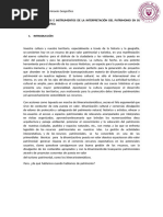 Tema 1 - Conceptos e Instrumentos de La Interpretacion Del Patrimonio en Su Dimension Geografica