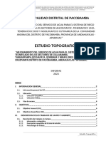 Informe Topografico Avance 3