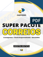 Amostra Gratuita Pacote Correios