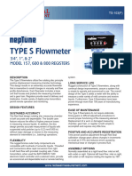 Type-S Flowmeter Specs