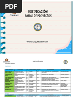 Dosificacion Anual Tercero 1