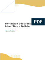 DD - Definición Del Cliente Ideal - Hoja de Trabajo