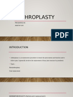 ARTHROPLASTY