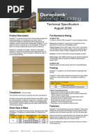 Duraplank Technical Specification 1