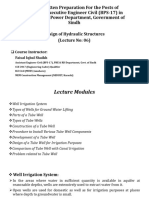 Lecture No 06 - Tube Wells and Its Components