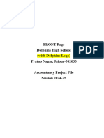 12th Accountancy Practical File Project Instructions