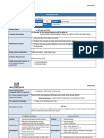 Session Plan - State of Matter Kinetic Theory