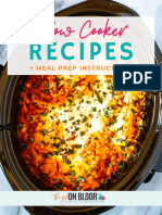 Top Slow Cooker Recipes Free Ebook