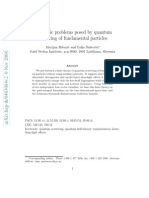 Two Basic Problems Posed by Quantum Scattering of Fundamental Particles