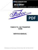 Fabco TC 180 Service Manual