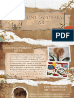 Contemporary Art Powerpoint Report