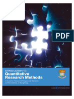 Quantitative Research Methods