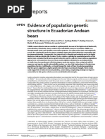 Evidence of Population Genetic Structure in Ecuado