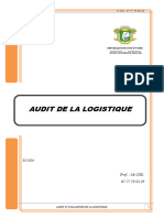 Audit de La Logistique Master Ii. 31-08-2024