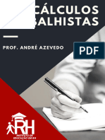 APOSTILA - CÁLCULOS TRABALHISTAS Prof Andre Azevedo