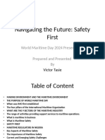 Navigating The Future Safety First Presentation