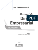 Direito Empresarial: Manual de