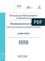 Synthese Rapport Afestvf