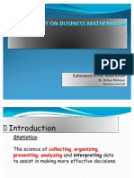 Case Study On Business Mathematics