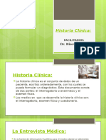 Historia Clinica General, DR Raul