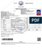 Bachelor of Arts YearSession 2023-2024-MAY REGULAR Term 2 Grade Card