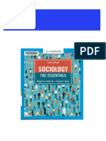 Sociology: The Essentials Margaret L. Andersen Download PDF