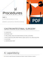 Surgical Procedures