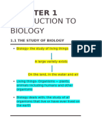 Biology Chapter 1