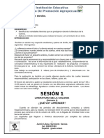 Guia de Español Número 3 Grado Octavo 2021 Docente Jazmin Liliana Sarmiento Saravia