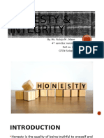 Honesty & Integrity by Rutuja Mane