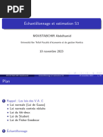 Echantillonnage Et Estimation