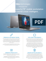 Precision 7550 Tech Spec Sheet