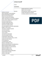 Lista de Convocados para Matricula 1a Chamada 1