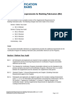 11 AISC Supplemental Requirements For Building Fabricators 2024