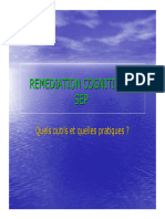 Remediation Cognitive Et Sep (Diaporama) - 40 Pages - 143 Ko