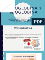 Hemoglobina y Mioglobina