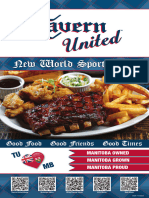 Tavern United Menu