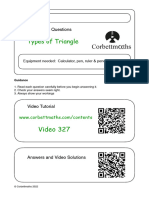 Types of Triangle