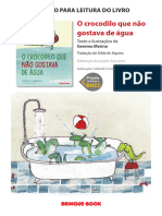 O Crocodilo Que Não Gostava de Água: Projeto para Leitura Do Livro