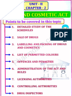 Pharmaceutical Jurisprudence Unit 2