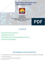 Recombinant Dna Technology and Drug Discovery Part 1