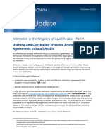 Drafting Arbitration Clause of Saudi Arabia FINAL