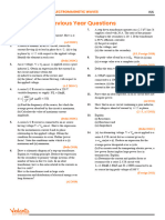 EXERCISE - 3: Previous Year Questions: Alternating Current