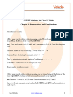 NCERT Solutions For Class 11 Maths Miscellaneous Exercise Chapter 6 Permutations and Combinations