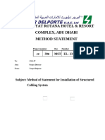 MS For Installation Structured Cabling