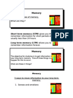Memory: You Have 2 Types of Memory