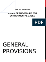 Rules of Procedure For Environmental Cases 2-10-2021