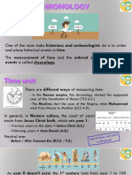 Dating and Chronology