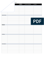 Project Closeout Checklist Template